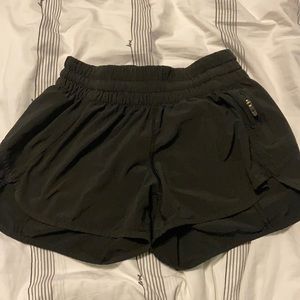 Black lululemon shorts